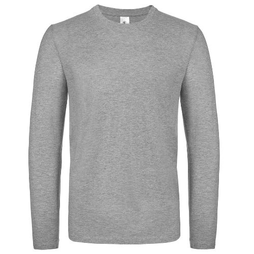 B & C Collection B&C #E150 Long Sleeve Sport Grey